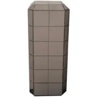 Light & Living Colonne Marron Verre Luciano