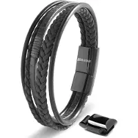 SERASAR Bracelet 'Wild' noir