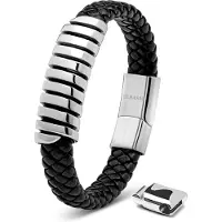 SERASAR Bracelet 'Helix' argent