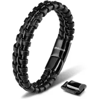 SERASAR Bracelet 'Joy' noir