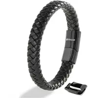 SERASAR Bracelet 'Steady' noir