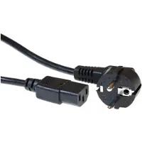 Eminent Powercord connecteur de courant CEE7/7 mâle (angle)