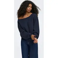 ONLY Sweat-shirt 'ONLRHINA' bleu marine