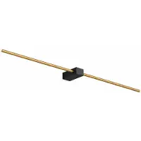 Wever & Ducre Finlin Plafonnier / Lampe Murale Finlin 2.0 | Black Matt|Champagne | 2700K