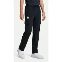 Under Armour Pantalon - Icône tissée - Noir - - 10-12 ans (140-152) - Pantalon - Coton