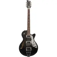 Duesenberg Starplayer TV Midnight Flake guitare semi-hollow body avec étui