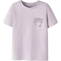 Name it T-Shirt - NmfDartiana - Lavender Brouillard - - 3 ans (98) - T-Shirt