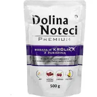 Dolina Noteci Premium Mix saveurs Riche en lapin avec canneberge et boeuf 20x500 g