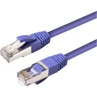 Microconnect MC-SFTP6A0025P Câble réseau Violet 0,25 m Cat6a S/FTP (S-STP) (MC-SFTP6A0025P)