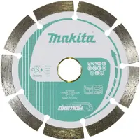 Makita D-80086 Disque à tronçonner diamanté Diamètre 125 mm Ø de perçage 22.23 mm Béton, Tuile, Brique silico-calcaire