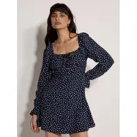 Apricot Robe ' ' bleu marine