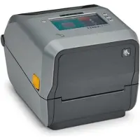 Zebra Imprimante d'étiquettes à transfert thermique ZD621R 203 x 203 DPI avec et sans fil (203 dpi), Imprimante d'étiquettes, Gris