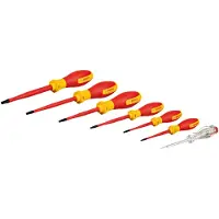 Bosch Professional Vde Tx Insulated Screwdriver Set 7 Pieces Orange