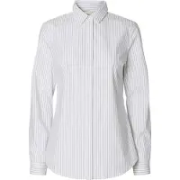 Selected Chemisier 'SLFROMIE' gris / blanc