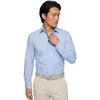 BOSS Chemise Slim en coton stretch