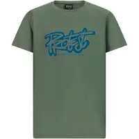 Protest Captain Short Sleeve Rash Guard Vert 128 cm Garçon