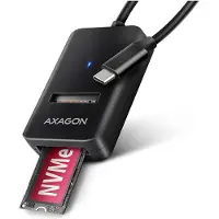 Axagon ADM2-CM Adaptateur USB-C 10Gbps - M.2 NVMe & SATA SSD, câble USB-C 10cm