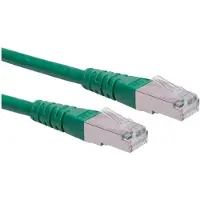 Roline S/FTP-(PiMF-)Patchkabel Kat.6, 20m, grün 20m (21.15.1403)
