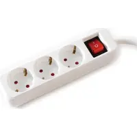 Value 19.99.1079 power extension 10 m 3 AC outlet(s) Indoor White
