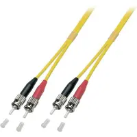 Efbe-Schott EFB-Elektronik Cavalier duplex ST-ST 9/125µ, OS2, LSZH, jaune, 3.0mm, 0,5m Fabricant : EFB Elektronik (O2003.050)