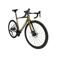 RINOS Vélo de route en carbone Odin 1.0, groupe Shimano R3000, couleur or, taille XL