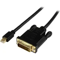 StarTech.com C?ble adaptateur Mini DisplayPort vers DVI-D de 91 cm - Convertisseur actif Mini DP vers DVI - M/M - 2560x1600 - Noir - Câble DisplayPort - 90 cm