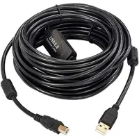 Microconnect Câble Active USB 2.0 A-B, 15m (15 m, USB 2.0)