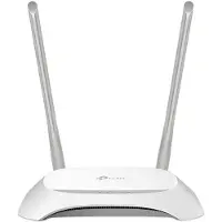 TP-LINK Routeur sans fil TL-WR850N Fast Ethernet mono-bande (2,4 GHz) Gris Blanc