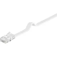 Microconnect Cat6 UTP UltraFlat - 3m 3m couleur White - câble réseau (3m, blanc)