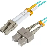 Microconnect FIB422010 câble InfiniBand et à fibres optiques 10 m LC SC Bleu