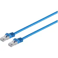 Microconnect - Câble de réseau - RJ-45 (M) à RJ-45 (M) - 20,0m - SFTP, PiMF -Cat.7 brut - sans crochet - bleu (SFTP720B)