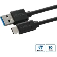 Microconnect USB3.2CA05 Câble USB 0,5 m USB A USB C Noir (W125787801)