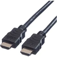 Roline HDMI – HDMI (1.50 m), Câble vidéo, Noir