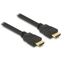 DeLOCK - Câble HDMI avec Ethernet - HDMI mâle pour HDMI mâle - 1 m - noir - support 4K