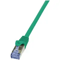 Logilink Professional CQ3015S Câble patch , cat. 6A, S/FTP, 0,25 m, vert