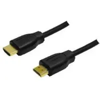 Logilink High Speed with Ethernet - Câble HDMI avec Ethernet - HDMI mâle pour HDMI mâle - 5 m - noir