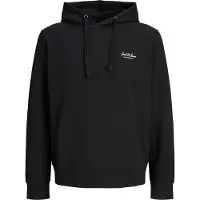 Jack & Jones Archive Graphic Plus Size Hoodie Noir 4XL Homme