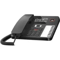 Gigaset Téléphone sans fil analogique DESK 800A Noir
