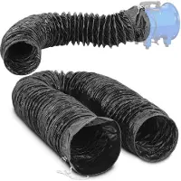 MSW Tuyau de ventilation flexible - Ø 300 mm - 5 m - Pour ventilateur industriel -IB-02