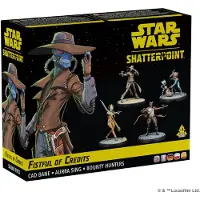 Atomic Mass Games Fistful Of Credits Cad Bane Squad Pack Board Game Doré Enfants