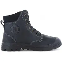 Palladium Bottines à lacets 'PAMPA' noir