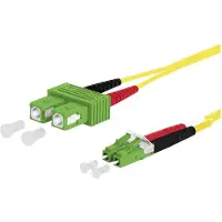 METZ CONNECT OpDAT Patchcable, SC-D APC/LC-D APC OS2, 1 m