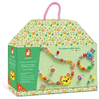 Janod Jeu créatif 4 bijoux en bois à créer Secret Jungle