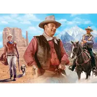 Master Pieces Puzzle John Wayne - On the Trail - 1000 pièces