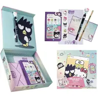 Hello Kitty Coffret de rangement avec set de fournitures de bureau pour les enfants et les fans