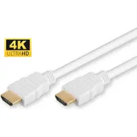 Microconnect High Speed HDMI with Ethernet - Câble HDMI avec Ethernet - HDMI mâle pour HDMI mâle - 5 m - blanc