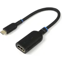 Microconnect Adaptateur USB-C vers HDMI, 0.2m (HDMI), Adaptateur vidéo, Noir