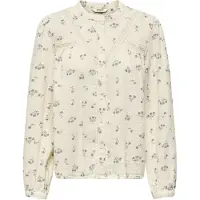 ONLY Chemise ONLLARI L/S FLOWER femmes - Blanc - EU S