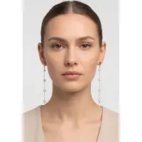 Purelei Boucles d'oreilles 'Dewdrop' or / blanc perle