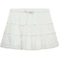 Superdry pour femme. W7210424A Jupe nouée blanche (M), Casuel, Coton